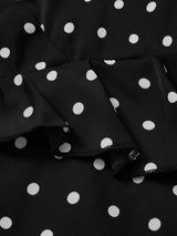 Curveins Plus Size V-Neck Double-Layered Ruffle Sleeve Maxi Dress