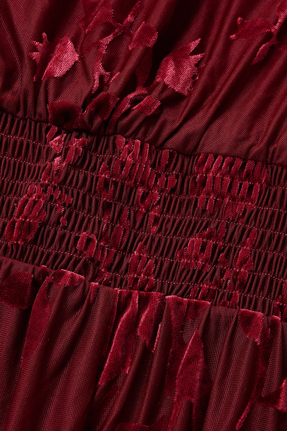 Curveins Plus Size Velvet Plain Maxi Dress