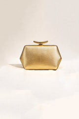Curveinse Gold Branch Handle Elegant Evening Clutch Bag