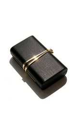 Curveins Elegant French Vintage Metal Chain Mini Bag