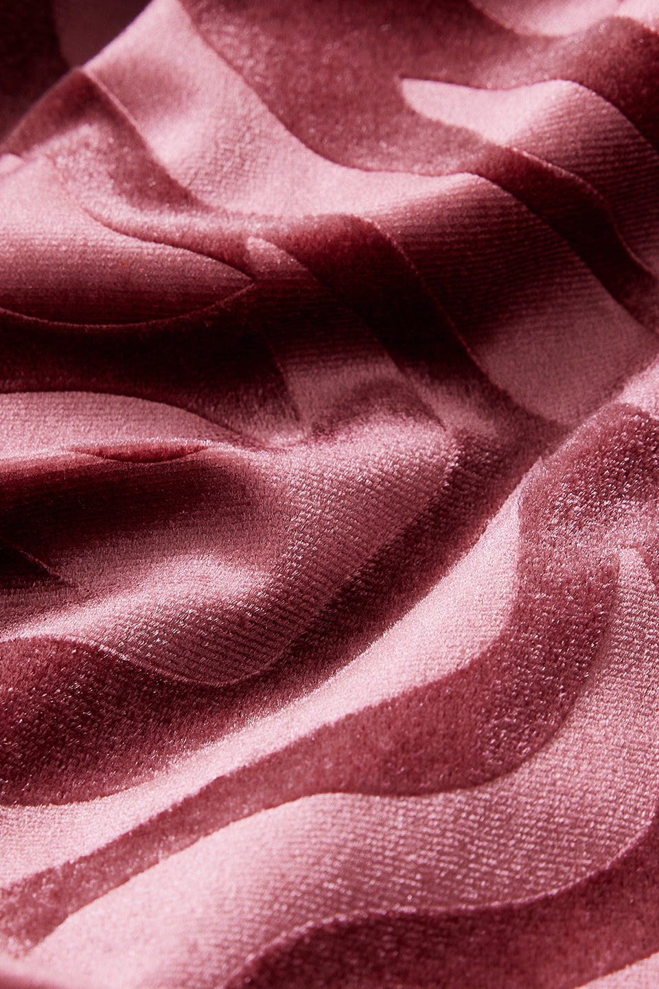 Curveins Plus Size V-Neck Long Sleeves Floral Midi Dress