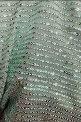 Curveins Plus Size V-Neck Sequin Maxi Dress