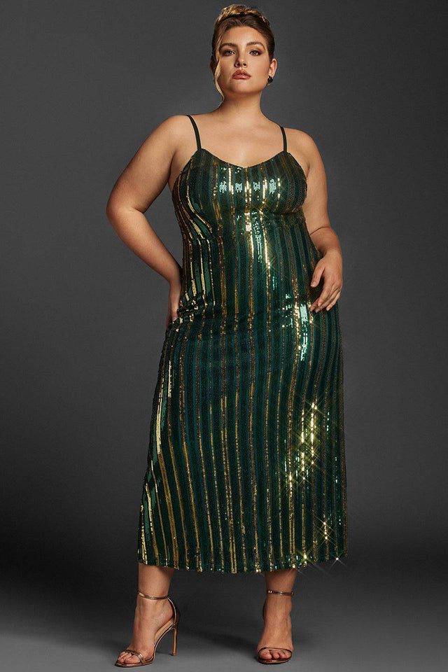 Pipita Sequin Sleeveless Maxi Dress main image 1