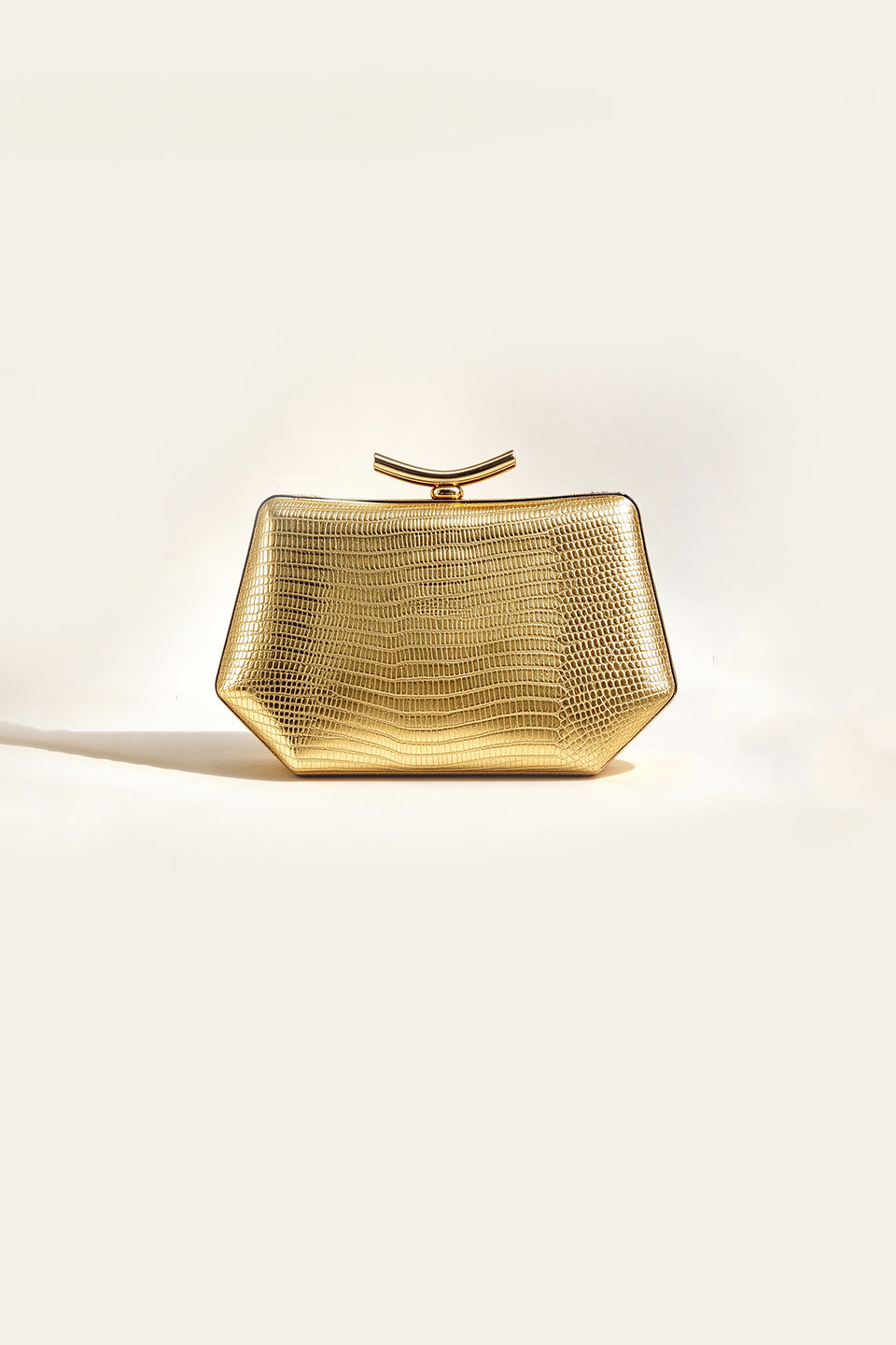 Curveinse Gold Branch Handle Elegant Evening Clutch Bag