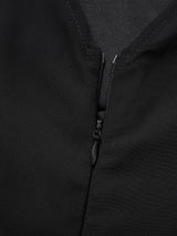 Curveins Plus Size Round Neck Ruffle Floral Sleeve Sequin Maxi Dress