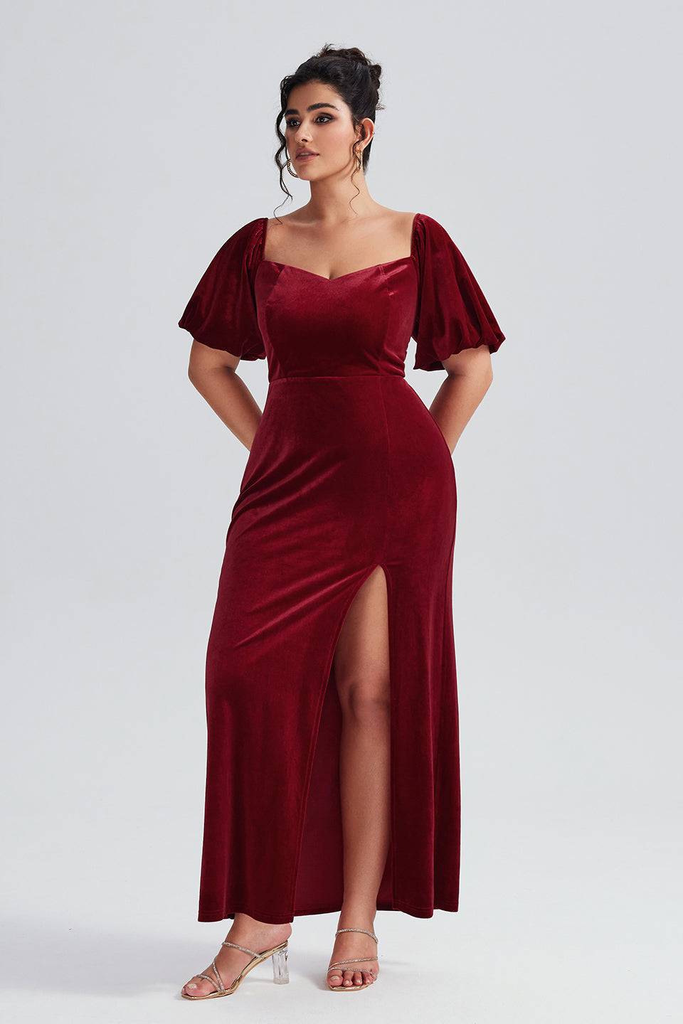 Plus Size Velvet Dresses | Elegant Special Occasion and F... Plus Size Velvet Dresses | Elegant Special Occasion and F...