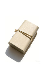 Curveins Elegant French Vintage Metal Chain Mini Bag