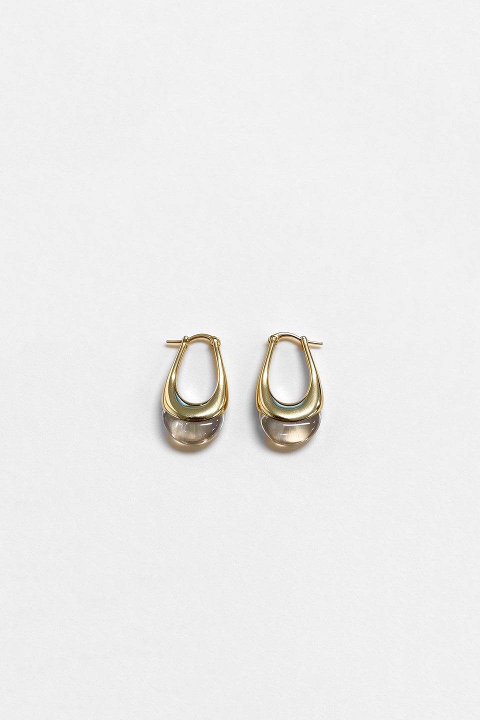 Curveinse Vintage Irregular Metallic Statement Designer Earrings