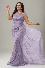 Curveins Plus Size One Shoulder Sleeveless Embroidered Sequin Patchwork Bodycon Maxi Dress