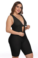 Curveins Plus Size High-Waist Lifting Full Body Shaper Tummy Control Bodysuit