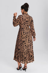Curveins Plus Size Navy Blue Floral Velvet Maxi Dress