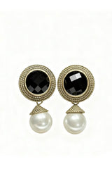 Curveins Vintage Hong Kong Pearl Earrings