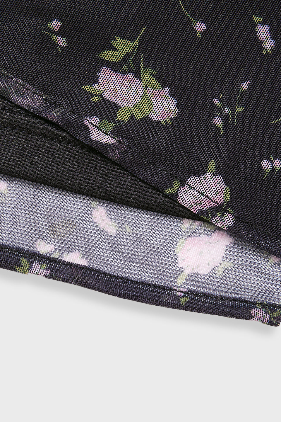 Curveins Plus Size V Neck Long Sleeve Floral Tiered Maxi Dress