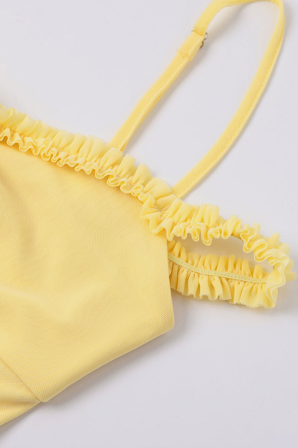 Curveins Plus Size Off Shoulder Strap Maxi Dress with Asymmetrical Hem Elegant Style