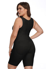 Curveins Plus Size High-Waist Lifting Full Body Shaper Tummy Control Bodysuit