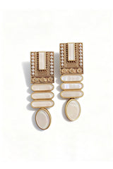 Curveins Vintage Book-Style Earrings