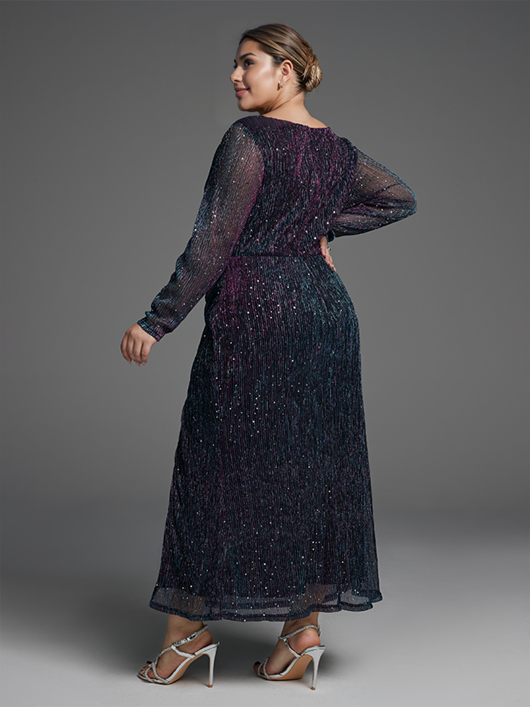 Plus Size Black Dresses back