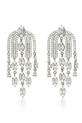 Curveins Tassel Zirconia Earrings