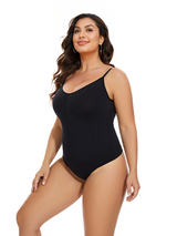 Plus Size Sexy Tummy Control Sculpting Bodysuit