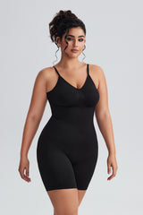 Sexy V-Neck Sleeveless Tummy Control Bodysuit