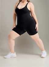 Curveins Plus Size Padded Seamless Comfort Bodysuit