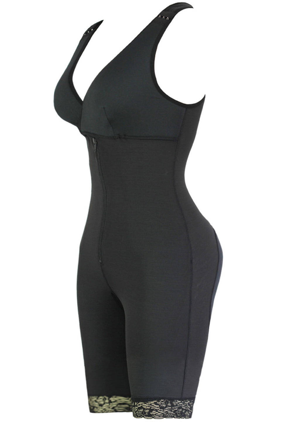 Curveins Plus Size High-Waist Lifting Full Body Shaper Tummy Control Bodysuit