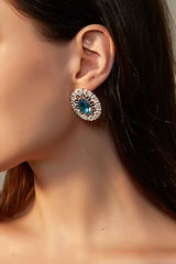 Curveins Sparkle Round Earrings