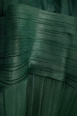 Curveins Plus Size Crew Neck Long Sleeve Ruffle Tiered Skirt Set