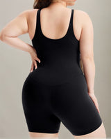 Curveins Plus Size Padded Seamless Comfort Bodysuit