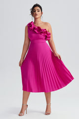 Plus Size Pink Dresses front2