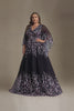 Curveins Elegant Plus Size V-Neck Batwing Sleeve Long Dress with Floral Print