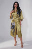 Curveins Plus Size Ice Silk Breathable Soft Cooling Summer Night Robe
