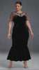Curveins Plus Size Round Neck Sequin Mermaid Velvet Maxi Dress